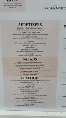 Menu photo 2 Blackhawk Steak Pit Oregon, IL