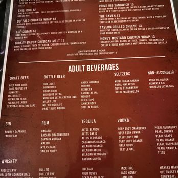 Elm Hill Tavern - Menu - New American Near Me - Nashville, Tennessee