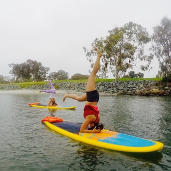 Stoked Yogi - Headstands on our paddle boards! - Paddleboarding Near Me - San Diego, California Stoked Yogi - Headstands on our paddle boards! - Paddleboarding Near Me - San Diego, California