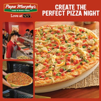 Papa Murphy's Take 'N' Bake Pizza - Call ahead to place your order, and then drop by to pick it up! - Pizza Near Me - Grande Prairie, Alberta Papa Murphy's Take 'N' Bake Pizza - Call ahead to place your order, and then drop by to pick it up! - Pizza Near Me - Grande Prairie, Alberta