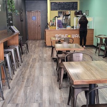 Poke Wave - Interior is a bit outdated and uninviting. - Poke Near Me - Mission Viejo, California Poke Wave - Interior is a bit outdated and uninviting. - Poke Near Me - Mission Viejo, California