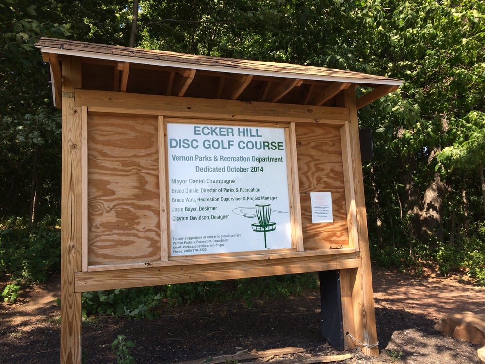 ECKER HILL DISC GOLF COURSE Updated 05/2025 248 West St Vernon