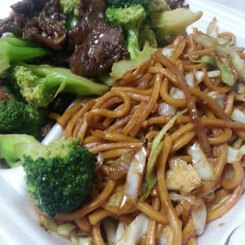 Chopstick Express - #2 beef and broccoli. Substituted rice for lo mein - Chinese Near Me - Arlington, Texas
