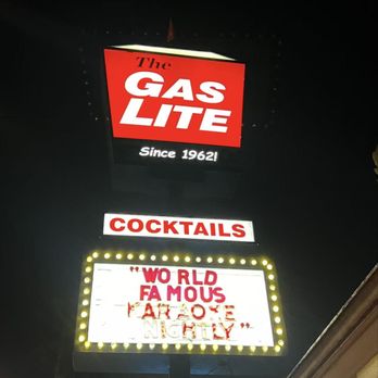 The GasLite - close-up of sign - Karaoke Near Me - Santa Monica, California The GasLite - close-up of sign - Karaoke Near Me - Santa Monica, California