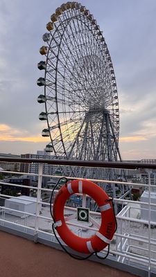 Tempozan Ferris Wheel by null