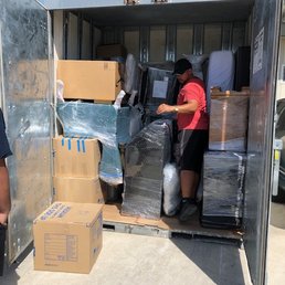 Moving Staffers were professional and experts at their jobs. They packed the cube high and tight...no damage whatsoever.