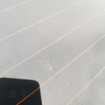 Dr. Tint - Old glue he didnt remove - Home Window Tinting Near Me - San Jose, California