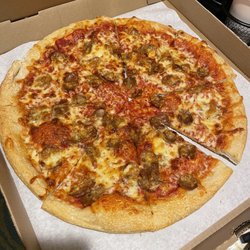 Devens Pizza & Deli - Large Sausage and Cheese