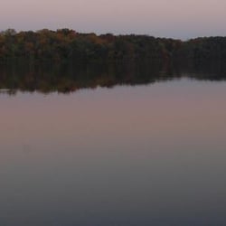 Silver Lake Park - Love seeing the tree line when the leaves are changing colors.