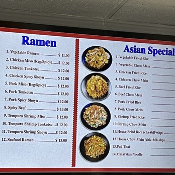 Nora Asian Fresh - Ramen and Asian specialty menu - Asian Fusion Near Me - Richardson, Texas