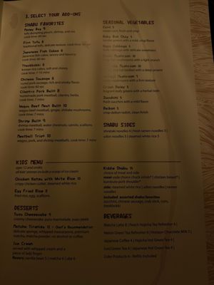 Menu photo 3 Ichi Shabu Fresno, CA Menu photo 3 Ichi Shabu Fresno, CA