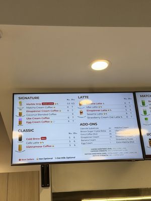 Menu photo 1 Da Vien Coffee Cerritos, CA