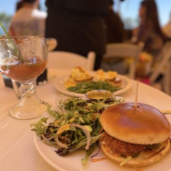 Claire's at the Museum - Chicken Sandwich - New American Near Me - Long Beach, California