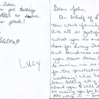 Swim2John - Thank you card #2 from a mom. - Swimming Lessons/Schools Near Me Swim2John - Thank you card #2 from a mom. - Swimming Lessons/Schools Near Me