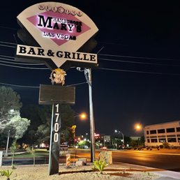 Exterior outside entrance of Hamburger Mary’s - Sign - Las Vegas, Nevada Exterior outside entrance of Hamburger Mary’s - Sign - Las Vegas, Nevada
