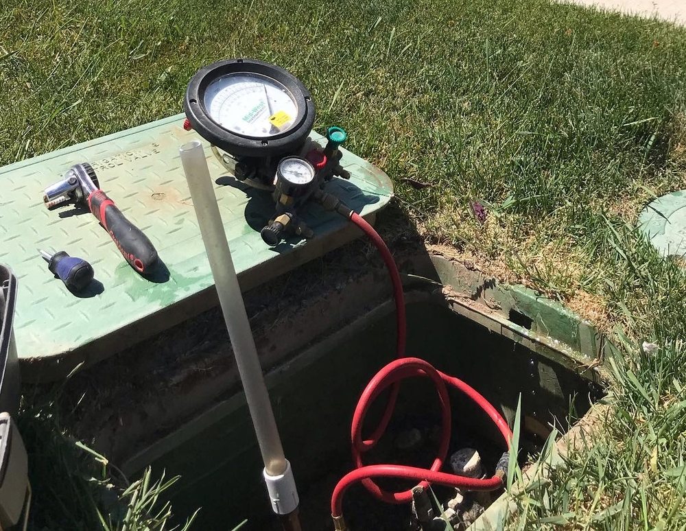 Slide of Elevation Backflow Testing and Repair