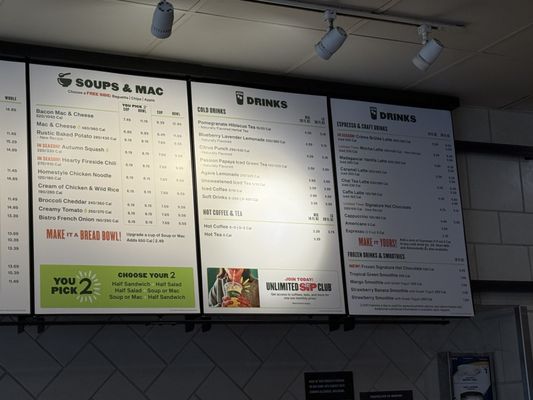 Menu photo 2 Panera Bread Antioch, CA Menu photo 2 Panera Bread Antioch, CA