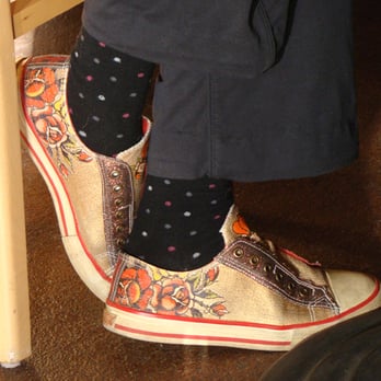 Capital Tea - A patron with really cool shoes! - Coffee & Tea Near Me - Denver, Colorado Capital Tea - A patron with really cool shoes! - Coffee & Tea Near Me - Denver, Colorado
