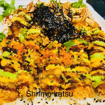 Bakudan Poke - Shrimp katsu with all fixings - Poke Near Me - Honolulu, Hawaii Bakudan Poke - Shrimp katsu with all fixings - Poke Near Me - Honolulu, Hawaii