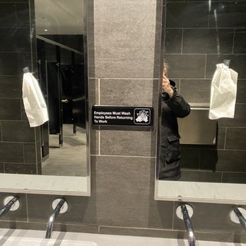 Warehouse Cinemas Frederick - 3 sinks out of order, one that was working hand no hand soap - Cinema Near Me - Frederick, Maryland