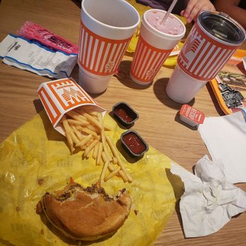 Whataburger - Whats left of my lunch.  Forgot a start pic. - Burgers Near Me - Las Vegas, Nevada