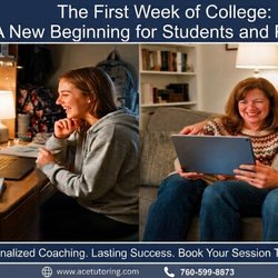 ACE Tutoring of San Marcos - Read https://acetutoring.com/blogs/ to help students & families navigate the transition to college.
#ParentingCollegeStudents #ACETutoring