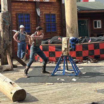 Great Alaskan Lumberjack Show - Performing Arts Near Me - Ketchikan, Alaska Great Alaskan Lumberjack Show - Performing Arts Near Me - Ketchikan, Alaska