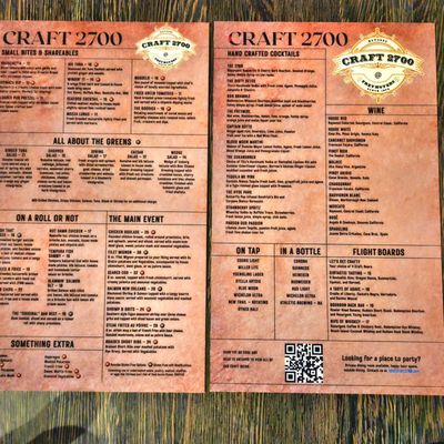 Menu photo 1 Craft 2700 At Freymoyer's Reading, PA