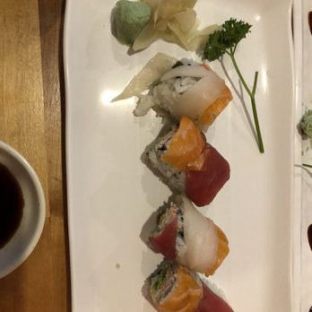 Sakura Sushi - rainbow roll - Sushi Bars Near Me - Schaumburg, Illinois