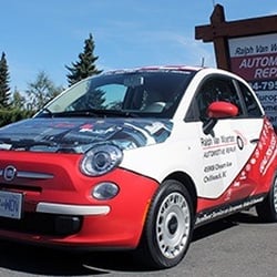 Ralph Van Woerden Automotive Repair - Fiat 500 Courtesy Car. A blast to drive!