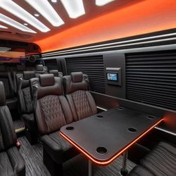 RGAM Transportation - Luxury Sprinter. Up to 14 people can get in and enjoy the ride