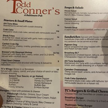 Todd Conner's - Prices not bad - New American Near Me - Baltimore, Maryland Todd Conner's - Prices not bad - New American Near Me - Baltimore, Maryland