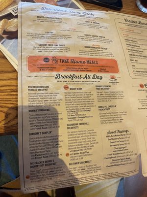 Menu photo 5 Cracker Barrel Old Country Store Crawfordsville, IN
