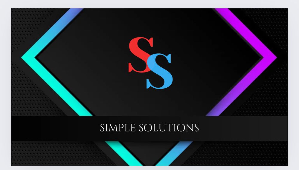 Slide of Simple Solutions