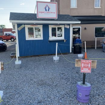 Logan's Soft Serve - Exterior. Picnic tables out of frame. - Ice Cream & Frozen Yogurt Near Me - Haubstadt, Indiana