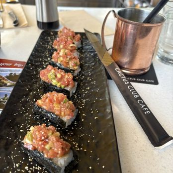 Cactus Club Cafe - Tuna Temaka - Canadian (New) Near Me - Vancouver, British Columbia Cactus Club Cafe - Tuna Temaka - Canadian (New) Near Me - Vancouver, British Columbia
