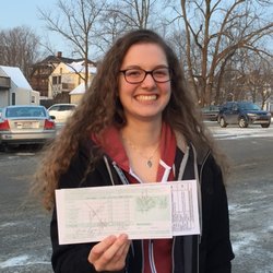 Andover Auto School - The big smile that goes along with getting your license!