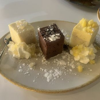 Diablo's Cantina - Tres Leches Cake Trio. It was absolutely divine - Mexican Near Me - Oxon Hill, Maryland