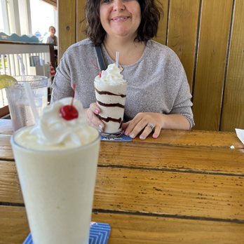 Sunset Grille - Pina Colada and a Mud slide - Seafood Near Me - Saint Augustine, Florida Sunset Grille - Pina Colada and a Mud slide - Seafood Near Me - Saint Augustine, Florida