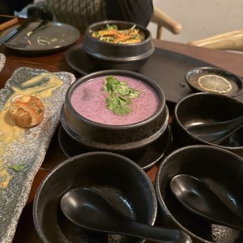 Chay Concept - Purple Yam Soup - Vegetarian Near Me - Bellevue, Washington Chay Concept - Purple Yam Soup - Vegetarian Near Me - Bellevue, Washington