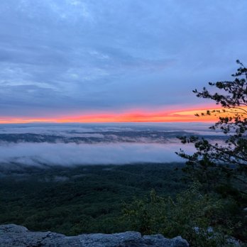 Cheaha State Park - The view from Pulpit Rock. - Hiking Near Me - Delta, Alabama