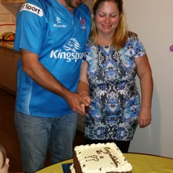 Rosa's Bakery - A very happy moment