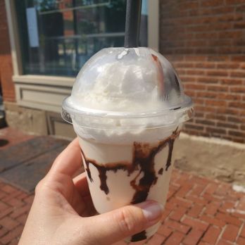 Veg Out - Salted caramel milkshake - Vegan Near Me - Bethlehem, Pennsylvania