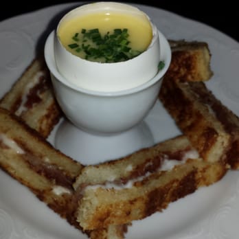 The Cavalier - Dine about town appetizer: Hen egg hollandaise ($18.95 Part 1 of 2) - New American Near Me - San Francisco, California The Cavalier - Dine about town appetizer: Hen egg hollandaise ($18.95 Part 1 of 2) - New American Near Me - San Francisco, California
