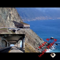 The Rain Rocks Rock Shed - The Pitkins Bridge and Rain Rocks Rock Shed on PCH