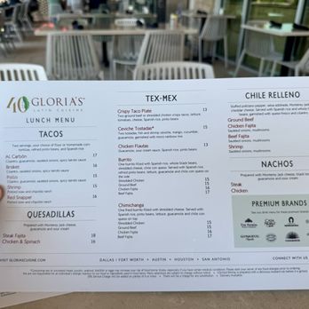 Gloria's Latin Cuisine - Tex-Mex Near Me - Prosper, Texas Gloria's Latin Cuisine - Tex-Mex Near Me - Prosper, Texas