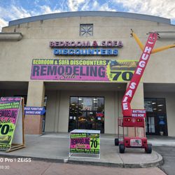 Bedroom and Sofa Discounters - I went for the remodeling sale and got 70% off my home furniture.