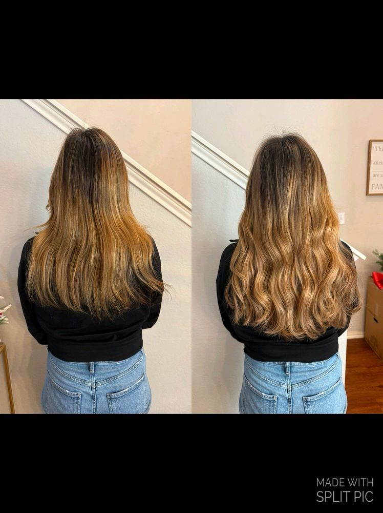 Hair Extensions By Elaine Logo