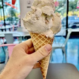 Cookie Dough on Waffle Cone Cookie Dough on Waffle Cone