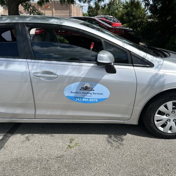 Amelia’s Hauling Services - Car decal - Junk Removal & Hauling Near Me Amelia’s Hauling Services - Car decal - Junk Removal & Hauling Near Me